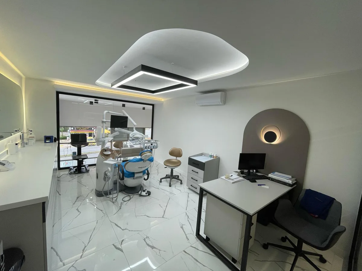 Treatment room at Mira Dental Clinic, Antalya