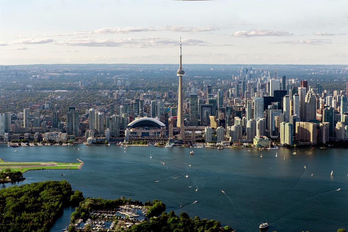 Toronto skyline — your journey starts at home